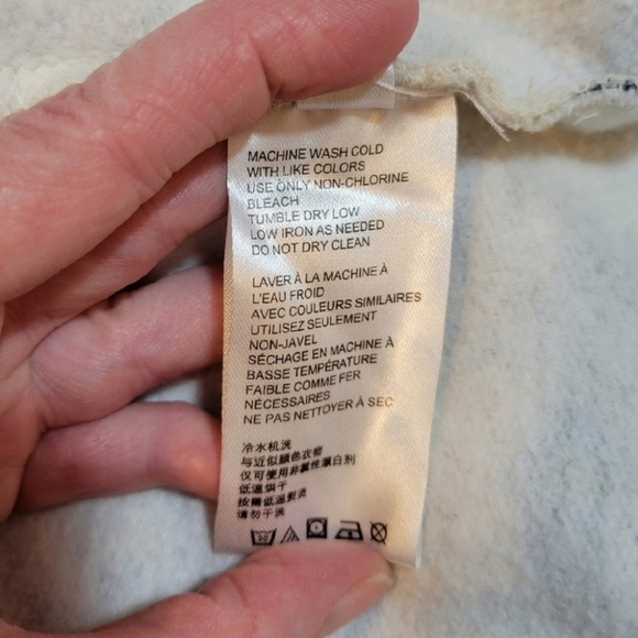 Urban Outfitters: Men's Small Paisley Print Kangaroo Pocket Pullover Hoodie - Picture 7 of 9